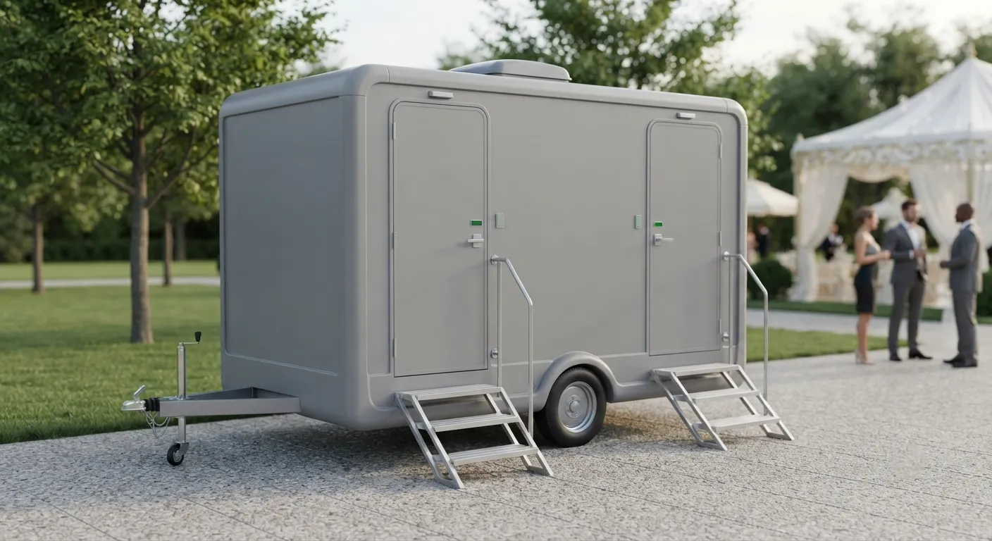 2 Stall Restroom Trailer in Scottsdale, AZ