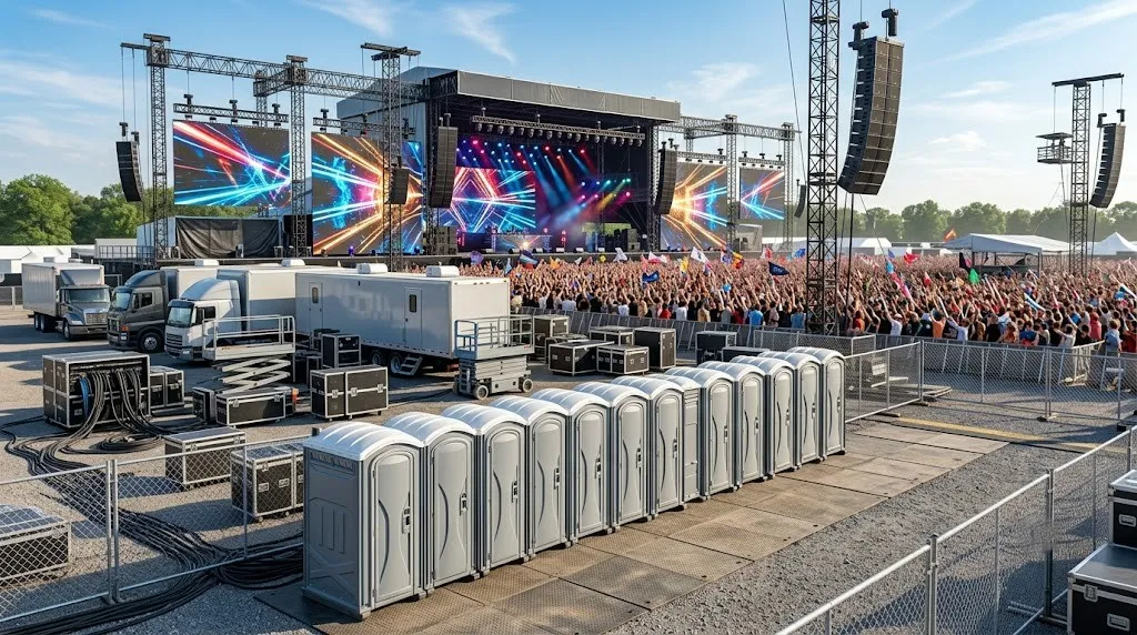 Concert Restroom Rental in Scottsdale, AZ