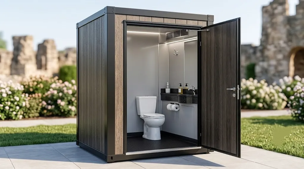 Deluxe Flushable Porta Potty in Scottsdale, AZ