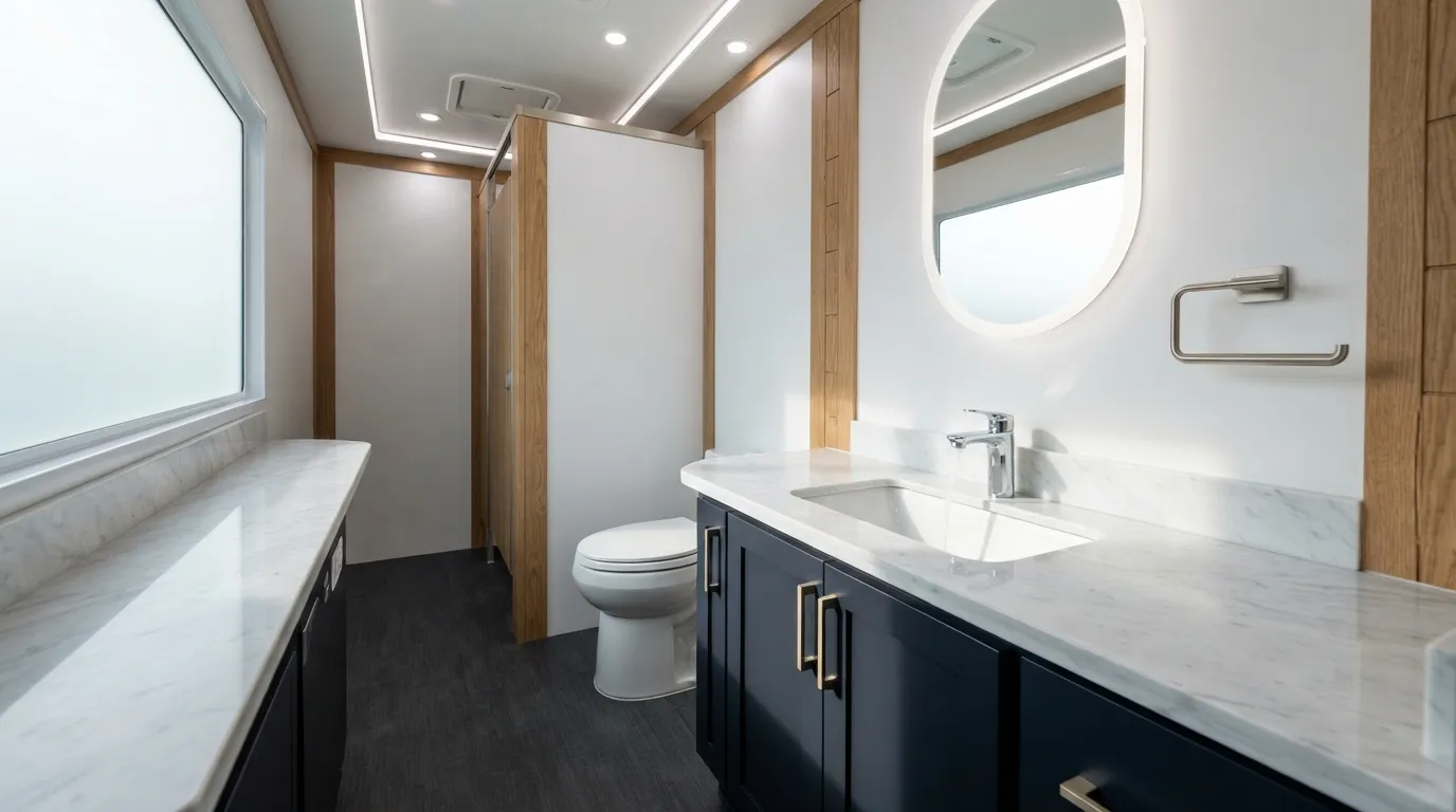 Luxury Restroom Trailer in Scottsdale, AZ